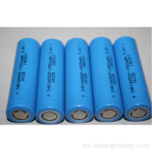 Batería NCM de litio-ron 3.6V 18650 2200mah